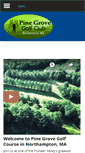 Mobile Screenshot of pinegrovegolfma.com